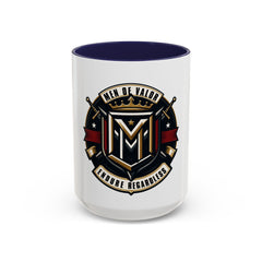 Valorous Men Coffee Mug - Inspiring Drinkware for Heroes