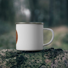 Vintage Camping Enamel Mug - Inspiring Drinkware for Heroes