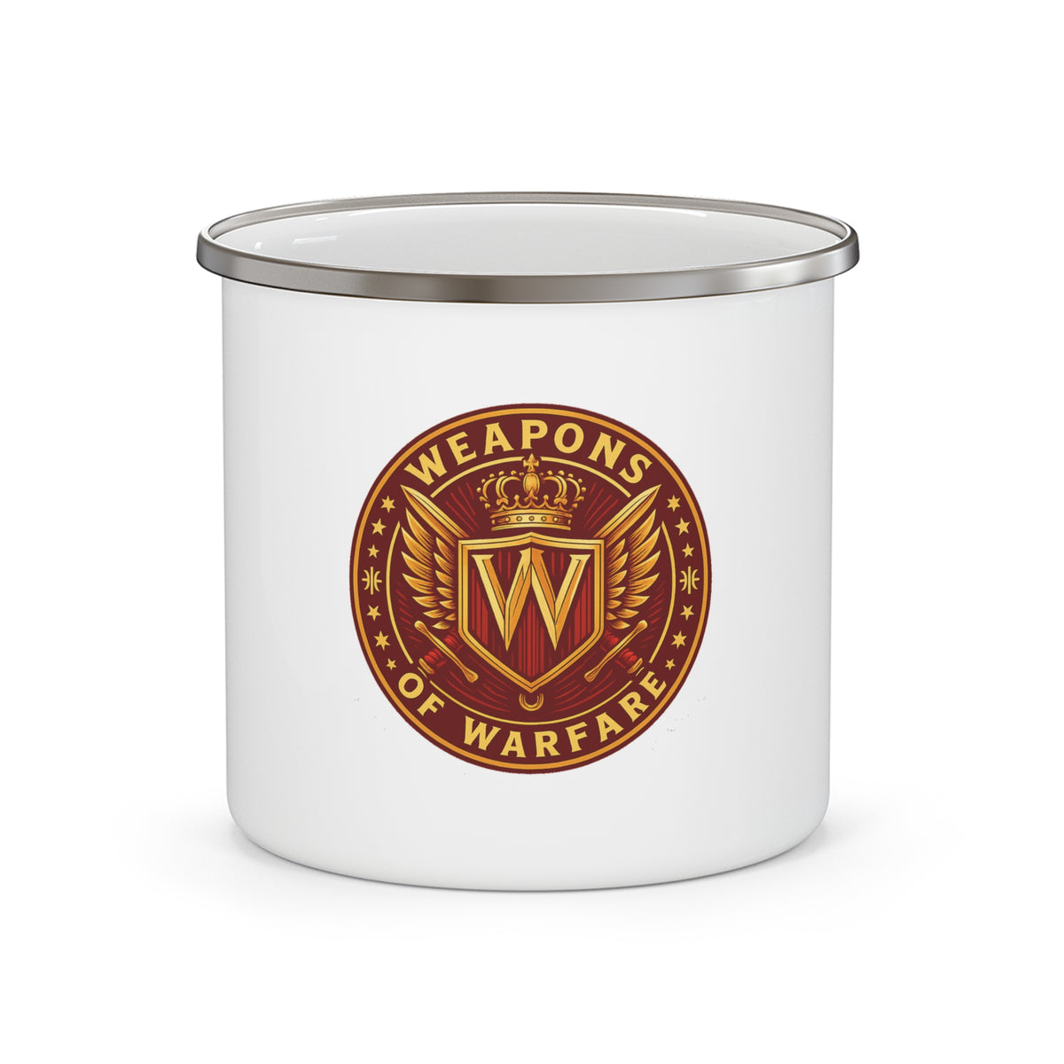 Vintage Camping Enamel Mug - Inspiring Drinkware for Heroes