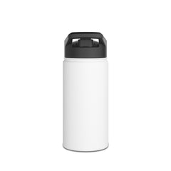 Warriors Football Stainless Steel Water Bottle — Team Logo Sports Bottle