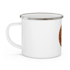 Vintage Camping Enamel Mug - Inspiring Drinkware for Heroes