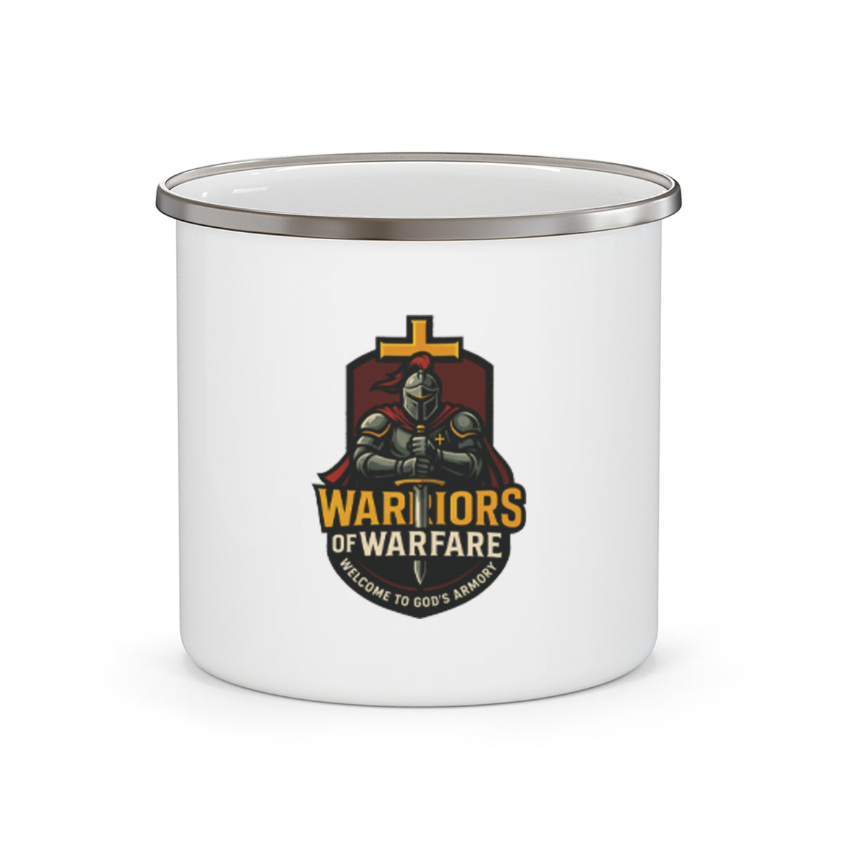 Vintage Camping Enamel Mug