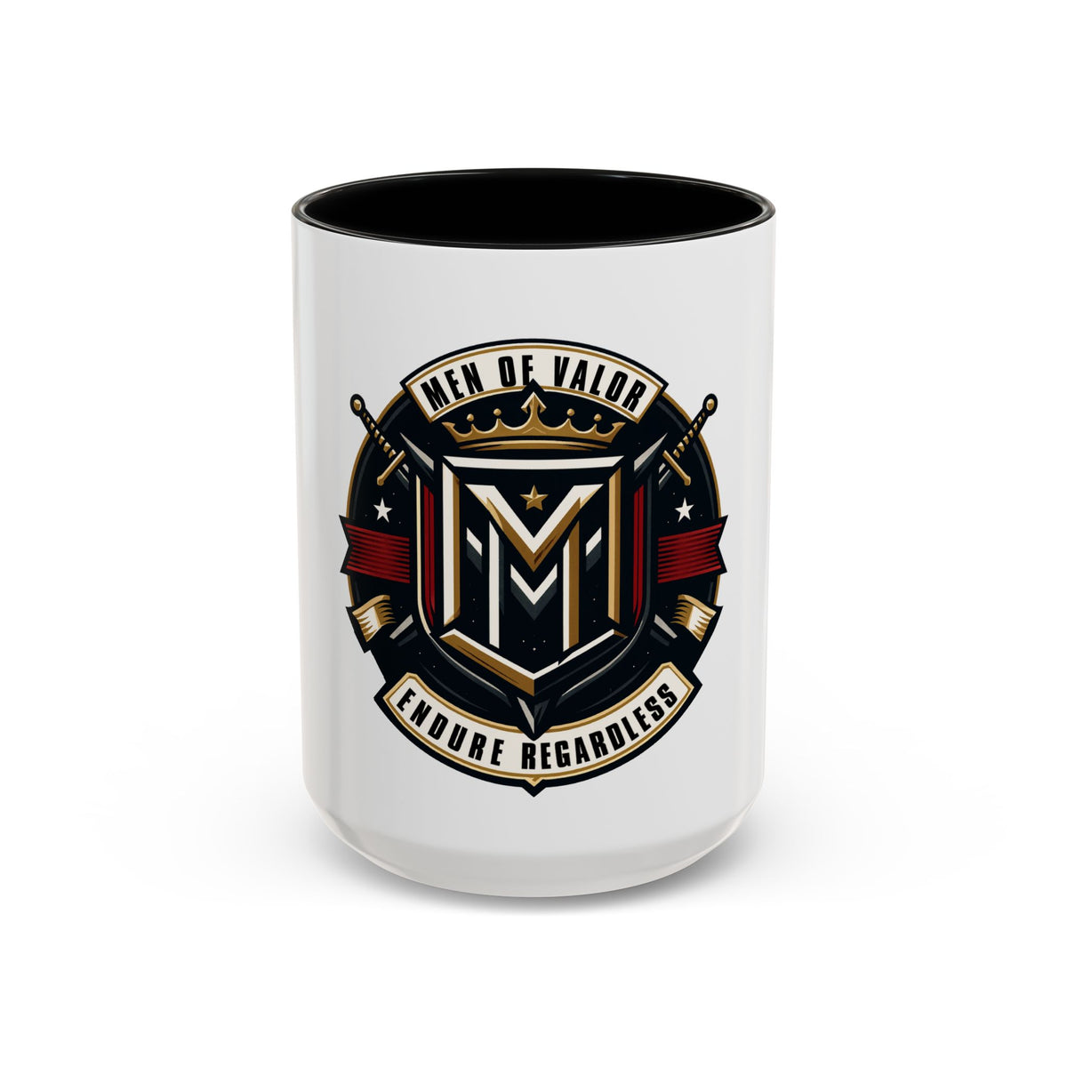 Valorous Men Coffee Mug - Inspiring Drinkware for Heroes