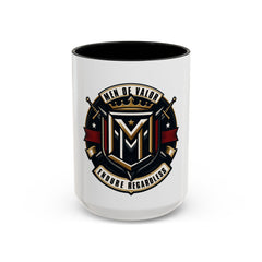 Valorous Men Coffee Mug - Inspiring Drinkware for Heroes