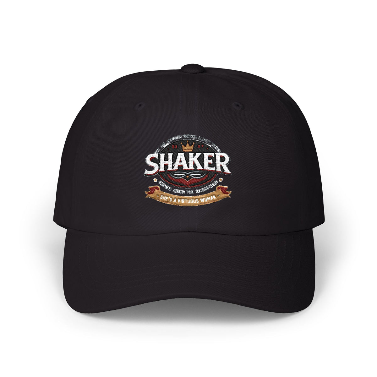 Classic Dad Cap with Shaker Design