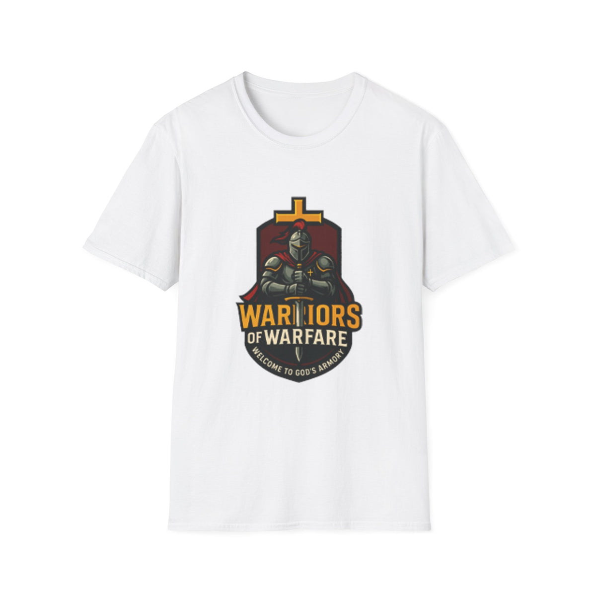 Weapons of Warfare Unisex T-Shirt, Gaming Apparel, Casual Wear, Gift for Gamers, Fun Graphic Tee